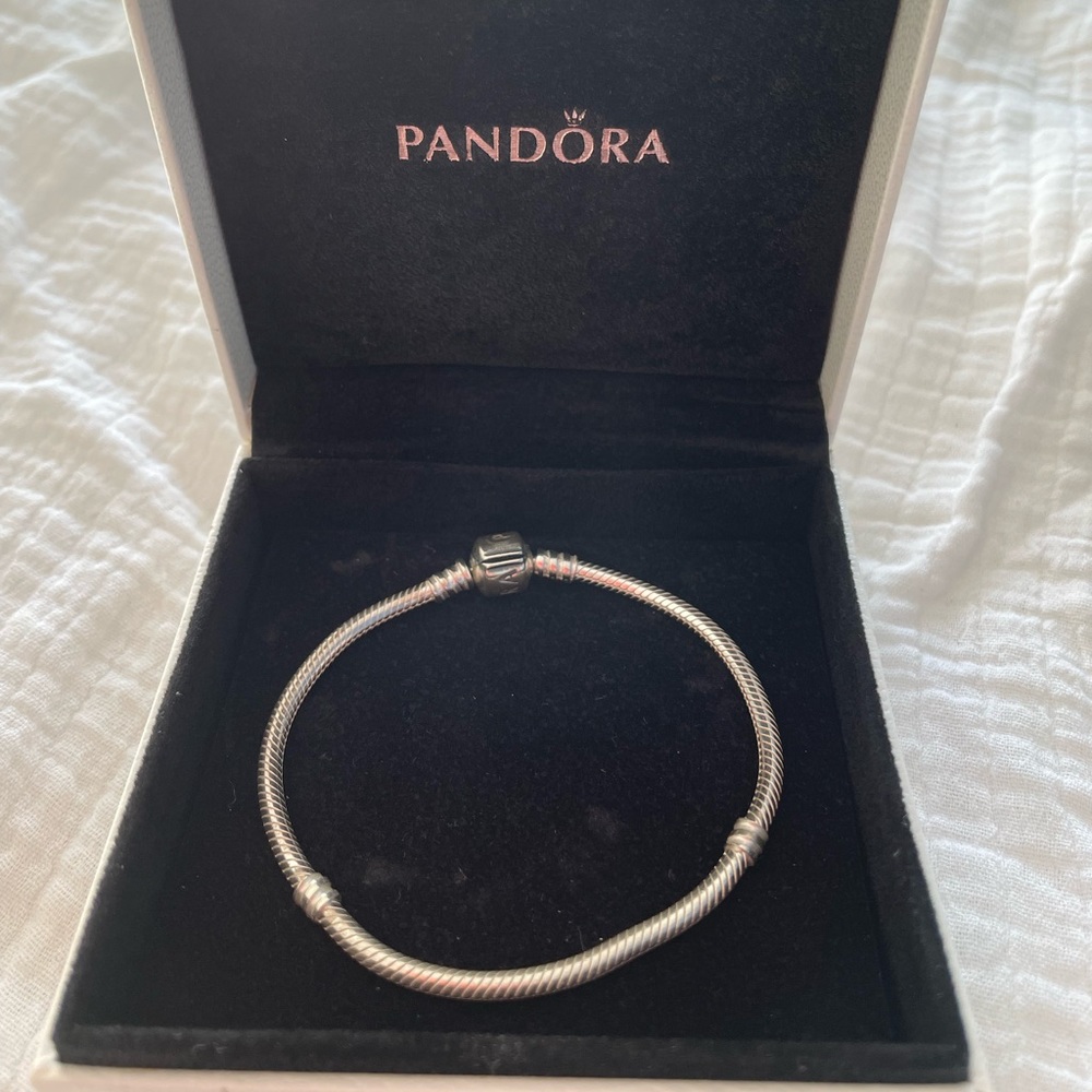 Authentic sterling silver Pandora bracelet